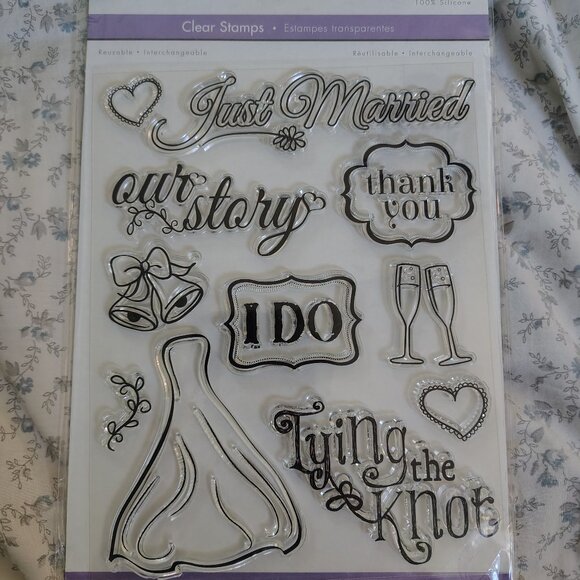Forever in Time: Wedding Bliss Stamps - Picture 1 of 2